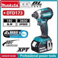 Genuine Makita 6Ah for Makita 18V Battery BL1830B BL1850B BL1850 BL1840 BL1860 BL1815 Replacement Lithium Battery DTD173 Battery