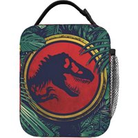 Jurassic Park Dinosaur Insulated Lunch Bags Cooler Bag,Lunch Container High Capacity Tote Lunch Box Girl Boy Work Picnic
