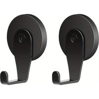 2Pcs Heavy-Duty Magnetic Hook Storage Hangers Versatile Hooks for Refrigerators for Christmas Decor, Coats, Organization