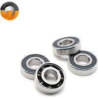 2PCS S6001 2RS Stainless Steel Hybrid Ceramic Bearing 12x28x8 mm ABEC-9 Bicycle Bottom Brackets & Spares Si3N4 Ball Bearings