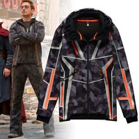 Tony Stark Cosplay-Kostüm, Anime, warm, lässig, Sweatshirt/Hose für Herren, Superjacke