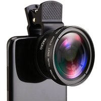 Macro lens for Mobile Phone Lens 0.45X Wide Angle Lens & 12.5X Macro HD Camera Lens Universal for Phone