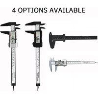 NEW Plastic Vernier Caliper Digital Display Caliper Mini Text Play Caliper Student Vernier Ruler 0 to 150mm Measuring Tool
