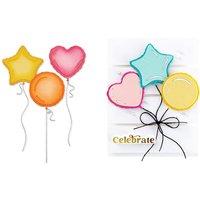 Mylar Balloons Metal Cutting Dies for DIY Making Card Scrapbook Embossed Paper Album Craft Supplies Template Decoration