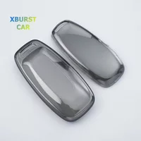 Transparent TPU Remote Key Case Cover Shell Fob Holder Bag for Nissan X-trail T33 Kicks Qashqai J12 Juke Teana Altima Ariya