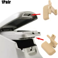 2pcs Car Armrest Latch Clips Center Console Armrest Upper & Lower Latch Clips For Hyundai Sonata 2009-2010