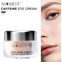 AUQUEST Eye Bags Cream Caffeine Anti Dark Circles Whitening Peptide Anti Wrinkle Aging Fine Lines Remover Eye Skin Care Beauty