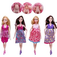 11,5 Zoll 1 Schwangere Puppenkörper 30cm mit 2 Babys +1 Kleidung +1 Paar Schuhe Pädagogische Puppenzubehör Geburtstagsgeschenk