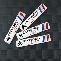 Car Accessories 3D Metal Alloy Car Motorsport Logo Body Trunk Stickers for Citroen C1 C2 C3 C4 C4L C5 C6 C7 C8 C-ELYSEE Berlingo