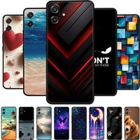 For Samsung Galaxy A07 4G Case For Samsung A07 Cover Cute Flower Printing Soft Silicone Cases For Samsung A07 A 07 Coque Fundas
