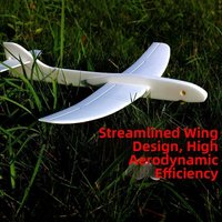 High Quality PP Foam Foam Airplane Launcher Toy Ligthweight 29*27.8cm Bubble Plane Glider Kids Catapult Aircraft Outdoor