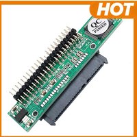 2.5in SATA To IDE SSD Adapter 7+15-Pin Female To 44-Pin Male Hard Drive Converter Card 150MB/s Support ATA 66/100/133 for Laptop