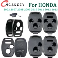 Smart Car Key Shell Case Fob Cover For HONDA Accord CRV Pilot Civic 2003 2007 2008 2009 2010 2011 2012 2013 Remote Fob Housing