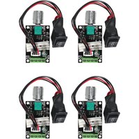 2/4 Pack 6V 12V 24V 28V 3A 80W 1203BB DC Motor Speed Controller PWM Speed Adjustable Reversible Motor Driver Switch Reversing