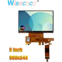 Wisecoco 5 Inch OLED Display 960x544 Amoled Screen Module MIPI 60Hz Tablet Amoled Screen With Driver Board