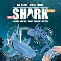 Rc Hai Spielzeug Simulation U-Boot Spielzeug Wale Fernbedienung Tiere Wasserdichte Badewanne Pool Elektrische Spielzeug für Kinder Jungen Geschenk