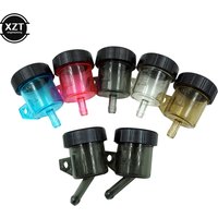 Universal Motorcycle Brake Fluid Reservoir Clutch Tank Oil Fluid Cup Upper Pump Oil Cup Oil Reservoir Tank Cup Car Modification