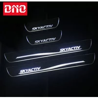 Trimm pedal LED Autotür schwelle Scuff Plate Pathway dynamische Streamer Willkommen lampe für Mazda 6 Skyactiv 2014-2018 Autozubehör