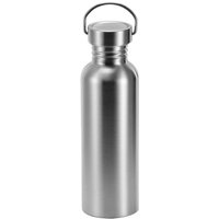 AliExpress NONE Stainless Steel Water Bottle Insulated Sport Bottles Portable Squeezing Sports Flasks Waterproof Cycling Leakproof