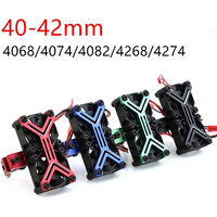 RC 4068 4074 4082 4268 4274 Motor Heat Sink Dual Cooling Fan 40-42mm Motor for 1/7 1/8 RC Car Arrma Kraton Senton Traxxas Sledge