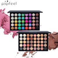POPFEEL 40-Color Eyeshadow Palette, Highly Pigmented, Long-Lasting, Beginner-Friendly for Stunning Eye Looks