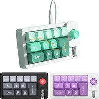 Dual Switch Gaming Keyboard Rgb Gaming Keyboard with Hot-swappable Mechanical Programmable Macros Joystick Ideal for Gamers