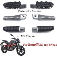 Motorcycle Front Left Right Footrest Foot Pegs Foot Pedals Rear Footpeg For Benelli BJ150-29B/29A BJ150i BN 125 BN125