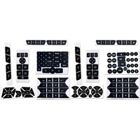 PVC Interior Car SwitchKnob Button Repair Decal Sticker For W204 S204 C204 R172 W218 W212 C207 A207 R231 W176 W246 X204