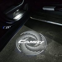 2Pcs LED Car Door Welcome Light Ghost Shadow Courtesy Lamp Projector Accessories For Camry 40 XV40 XV50 XV70 2006-2024 2023