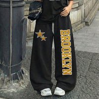 Street Dance Hip Hop Women's Kids Sport Pants Loose All-match Pants for Women 2026 Spring Atumn New Women Clothing