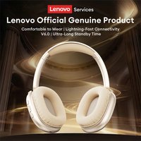 Original Lenovo LS-107 Wireless Bluetooth 6.0 Headset Dolby Surround Sound Gaming Headphones AUX Wired Foldable Headset 26H Pla