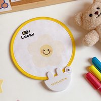 Cute Foldable Hand Fan Portable Collapsible Pocket Fan for Summer Cooling Travel Outdoor Daily Use Gift B9Y4