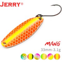 Jerry Mang Trout Area Fishing Lure Lrf Artificial Single Hook Wobbler Spinning Baits 3.1g Spoon For Trout Bass Pesca Tackle