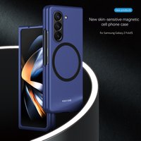 Magsafe für galaxy z fold 5 4 3 einfaches geschäft anti-finger abdruck haut matt halter schutz luxus schlank samsung fold5 g