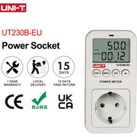 UNI-T UT230B-EU Wattmeter Voltage Current Cost Frequency Power Meter LCD Energy Consumption Monitor