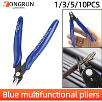 YONGRUN 1/3/5/10PCS Multifunctional Carbon Steel Diagonal Pliers Used For Electrical Maintenance Jewelry Making DIY Crafts Etc