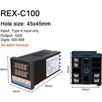 REX-C100 digital thermostat temperature controller SSR output K type thermocouple