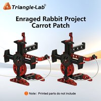 Trianglelab ERCP Carrot Patch Buffered filament holder Trianglelab for Bambu Lab ERCF MMU AMS BMCU Voron Creality