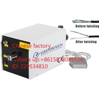EW-10WT Manual Wire Twisting Machine Cable Twister Equipment Shield Brush Wire Twisting Machine