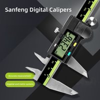 Vernier Caliper LCD Digital 0.01mm High-precision Stainless Steel Wear Resistant 150/200/300mm Measuring Tool