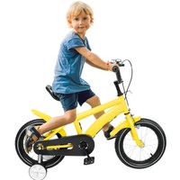 AliExpress 14'' Kids' Bicycle for Learning | Adjustable Seat (55.88-66.8cm) & Armrest, 7.67kg Net Weight Children's Bicycle