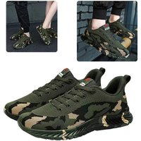 AliExpress MOONBIFFY Mens Camouflage Sneakers Casual Running Shoes Cozy Lace-Up Outdoor Shoes Lightweight Breathable Sports Shoes for Running Walking