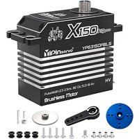 Brushless 100KG 120KG 130KG 150KG Large Torque Brushless Motor Servo For 1/5 RC Car Boat Waterproof Metal Gear Servos