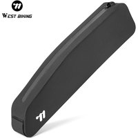 AliExpress West Biking WEST BIKING Extended Bicycle Top Tube Bag 1.9L Narrow Cycling Front Frame Bag Screw&Strap Mount Waterproof BMX MTB Road Bike Bag