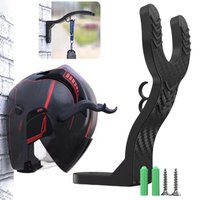 1-5pcs Motorcycle Helmet Hook Racks Multipurpose Hooks Hanger Home Luggage Jacket Holders Kitchen Cabinet Shelf Wall Mount Hooks