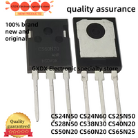 5PCS/ 100% brand new original CS24N50 CS24N60 CS25N50 CS28N50 CS38N30 CS40N20 CS50N20 CS60N20 CS65N25 TO-3P