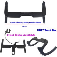 AliExpress BIKEDOC HB27 Aero Bunchba Sprint Track Handlebar 320MM Carbon Bunch Bar Glossy Matte Drop Bar Front Brake Handle
