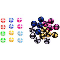Vibrant Sticky Golf Balls Sport Game Pack Lightweight Nylon for Group Activities and Replacements