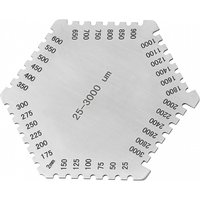 High Accurate Stainless Steel Wet Film Comb 25-3000um Thickness Gauge Wet Film Comb Stainless Steel wet film Comb Wet Film Gauge