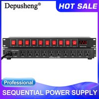 10 Channel Depusheng U8 Power Supply Controller Independent Switch Power Sequencer,Audio Digital Protector